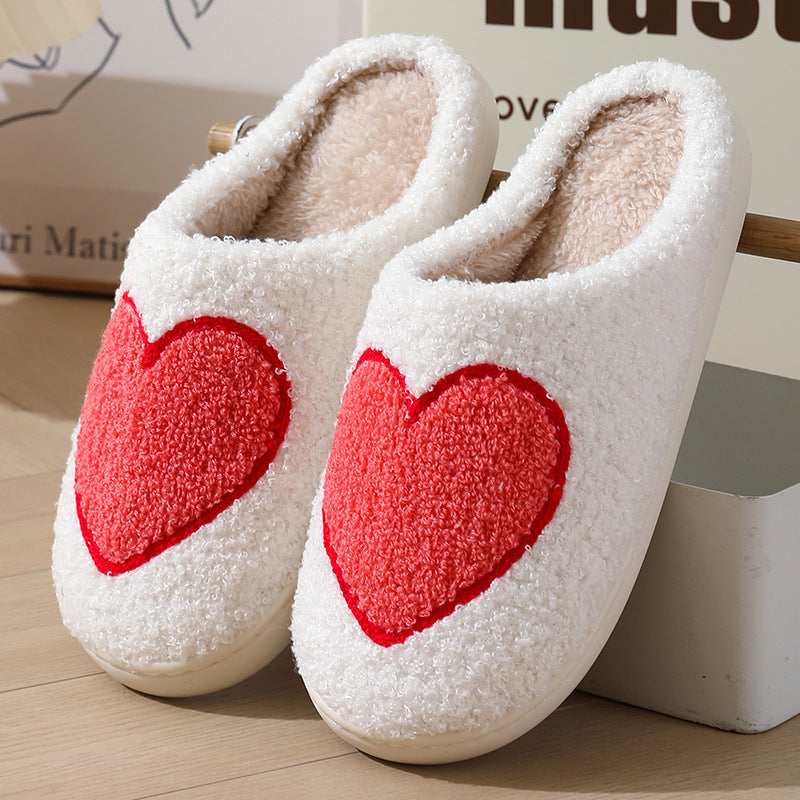 Ultra-Soft Plush Love Slippers